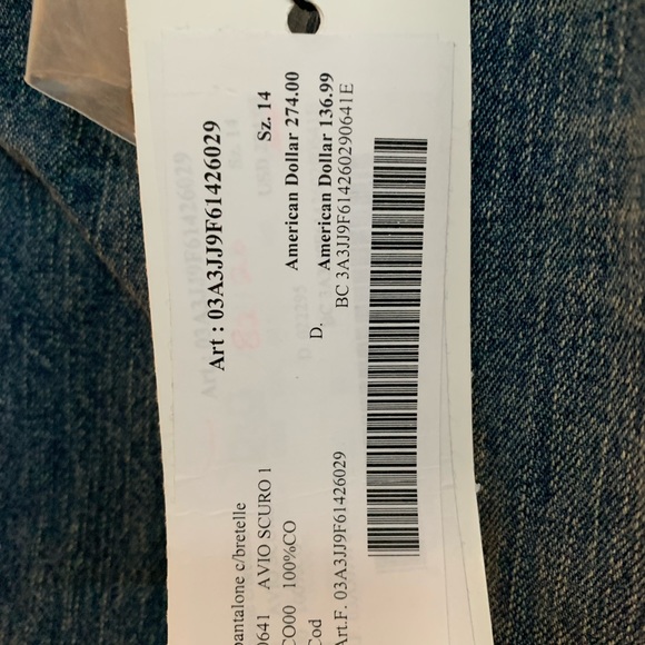 Dolce & Gabbana Junior Rouched Retro Jean - Picture 7 of 12